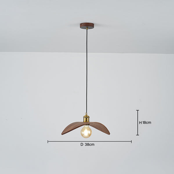 Suspension de salle à manger de style wabi-sabi