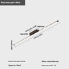 Long corridor LED ceiling light