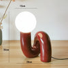 Creative personality glass table lamp