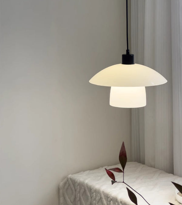 Creative glass flying saucer restaurant bar chandelier