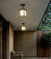 Chinese style outdoor waterproof villa corridor pavilion courtyard ceiling lamp