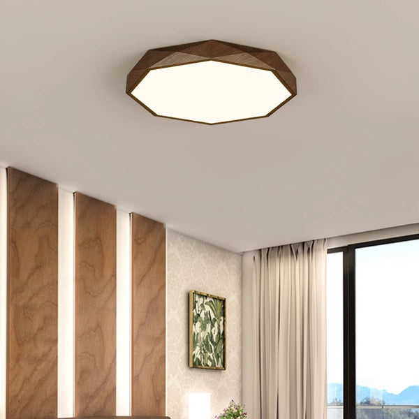 Simple geometric ceiling lamp