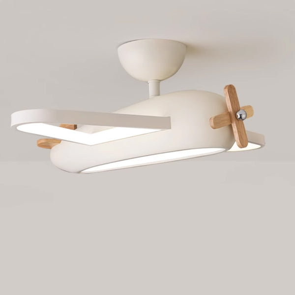 Creative airplane children's room ceiling lamp