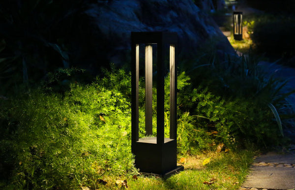 LED outdoor courtyard lawn garden villa aluminum lawn lamp