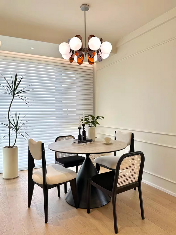 Creative magic beans chandelier