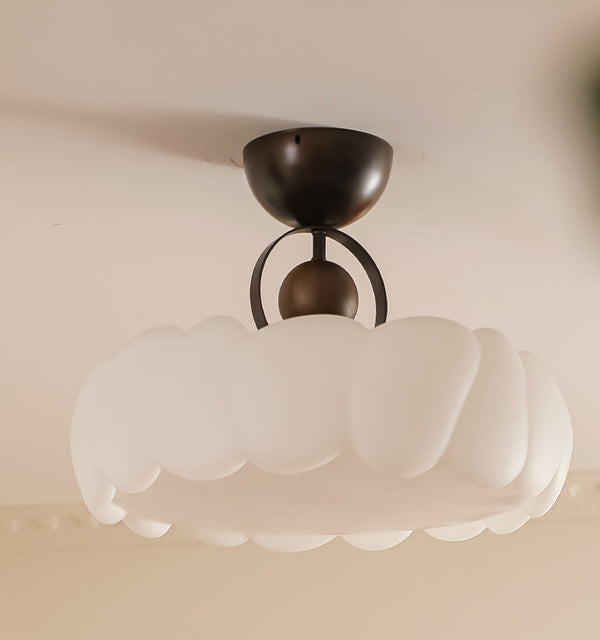 Vintage cream style children's room bedroom ceiling lamp