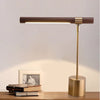 Creative personality wood grain bedside desk lamp
