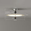 French cream style bedroom ceiling lamp