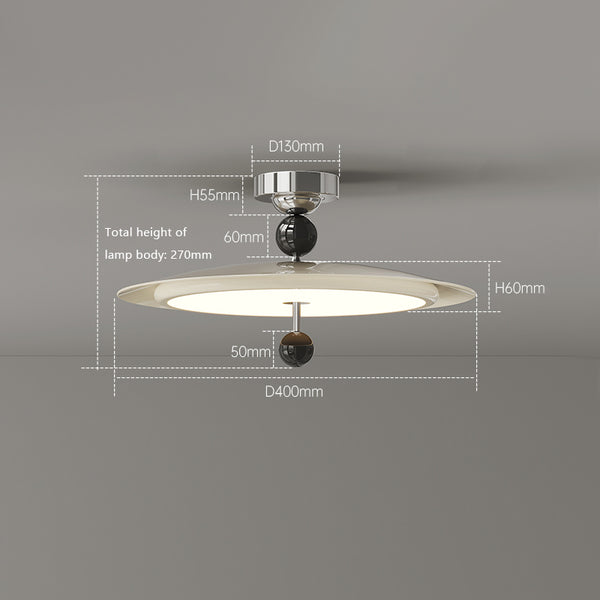 French cream style bedroom ceiling lamp