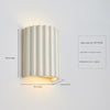 French cream style bedroom bedside corridor wall lamp