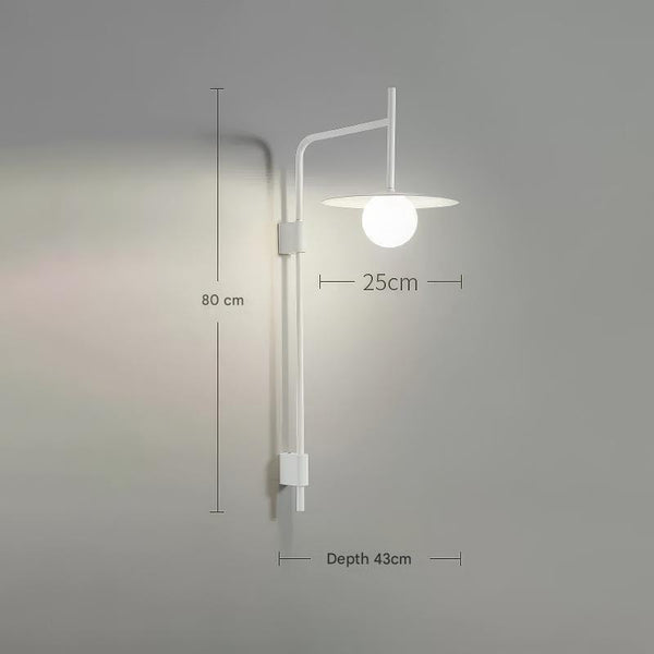 Applique murale créative en forme de soucoupe volante