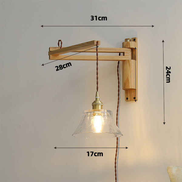 Retro Klappwandlampe