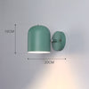 Nordic creative macaron living room bedroom LED wall lamp
