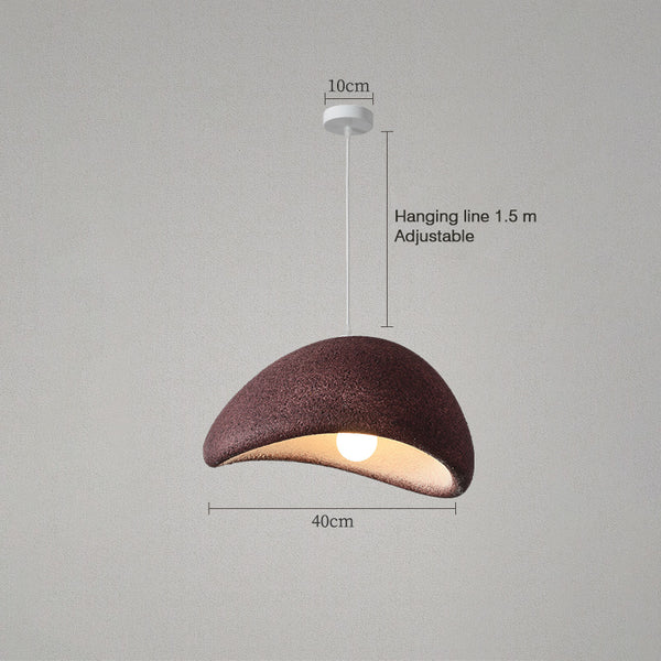 Kronleuchter für Restaurantbar im Wabi-Sabi-Stil