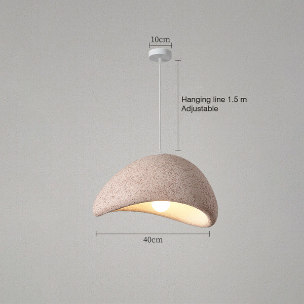 Kronleuchter für Restaurantbar im Wabi-Sabi-Stil