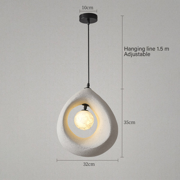 Japanese creative water drop chandelier