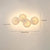 Creative ceramic lotus leaf wall lamp
