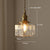 Japanese style vintage brass glass dining room bedroom Pendant light