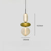 Nordic bedroom bedside glass chandelier