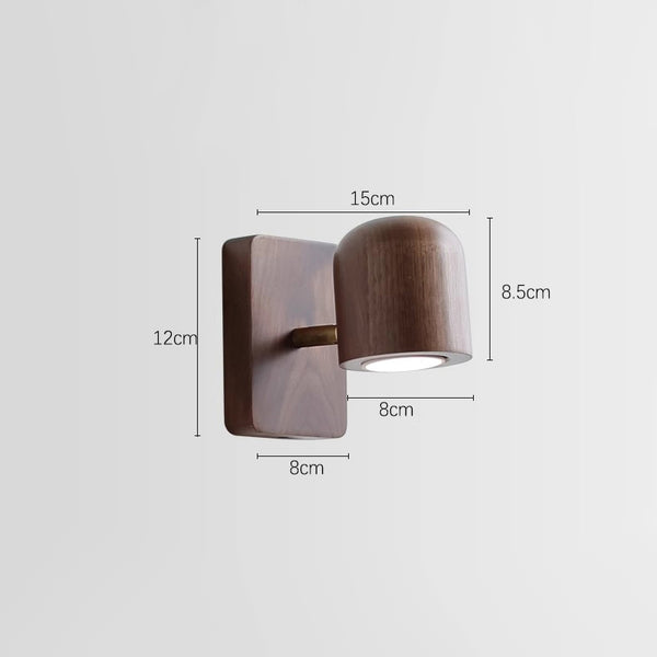 350 Grad drehbare Spotlight-Wandleuchte