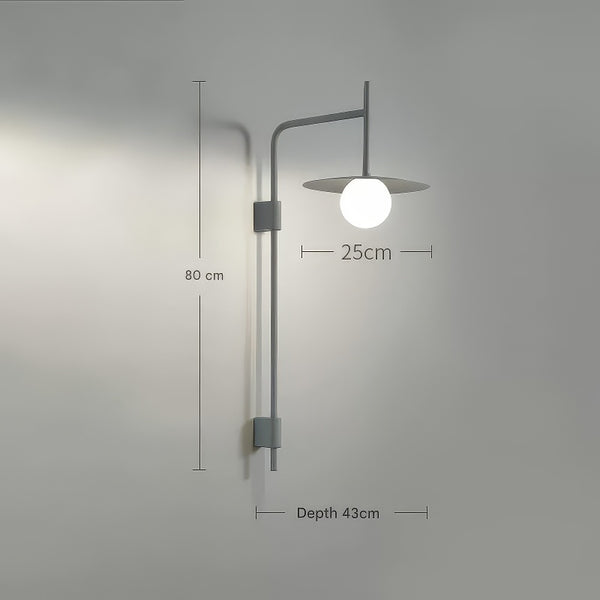 Applique murale créative en forme de soucoupe volante