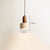 Vintage wabi-sabi style bedroom bedside chandelier