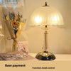 Lampe de chevet créative en forme de champignon pour chambre à coucher