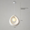 Japanese creative water drop chandelier
