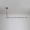 Nordic restaurant bar glass pendant light