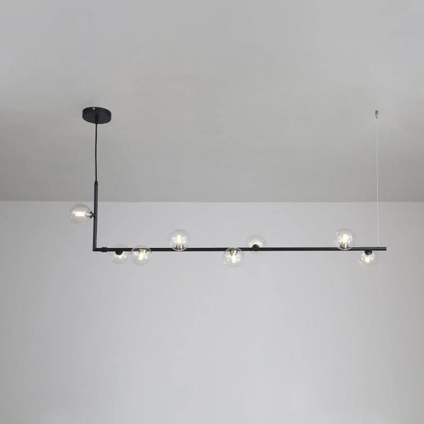Nordic restaurant bar glass pendant light