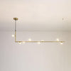 Nordic restaurant bar glass pendant light