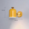 Nordic creative macaron living room bedroom LED wall lamp