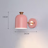 Nordic creative macaron living room bedroom LED wall lamp