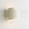 French cream style bedroom bedside corridor wall lamp
