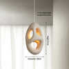 Japanese retro hollow chandelier