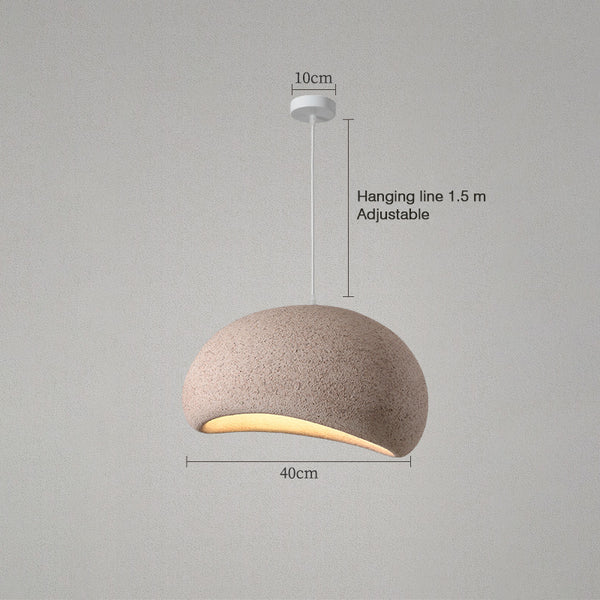 Kronleuchter für Restaurantbar im Wabi-Sabi-Stil