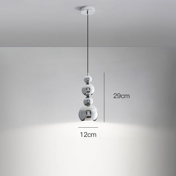 Lustre Bauhaus en forme de gourde