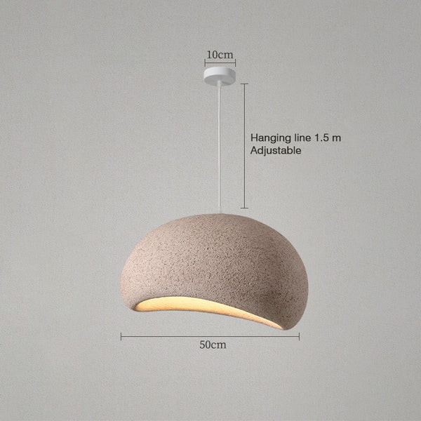 Kronleuchter für Restaurantbar im Wabi-Sabi-Stil