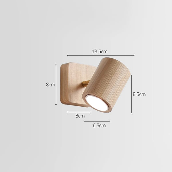 350 Grad drehbare Spotlight-Wandleuchte