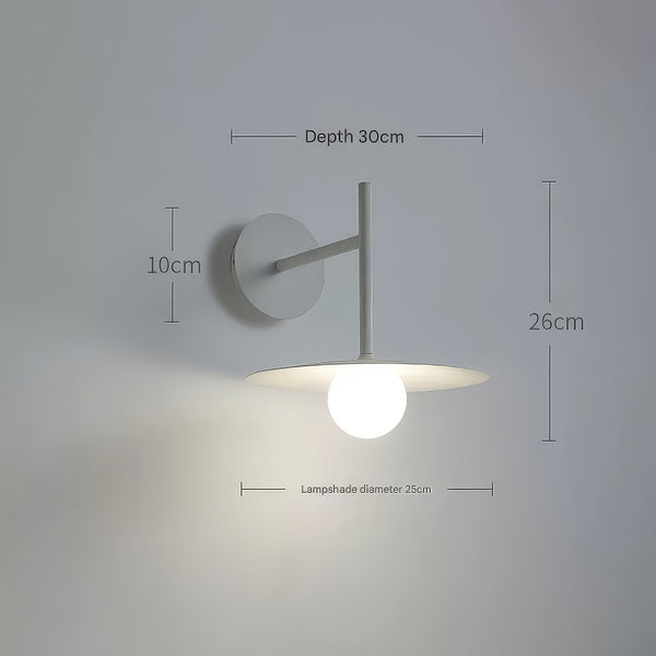 Applique murale créative en forme de soucoupe volante