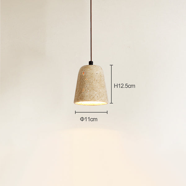 Vintage wabi-sabi style bedroom bedside chandelier