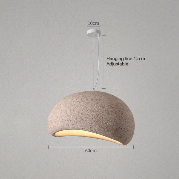 Kronleuchter für Restaurantbar im Wabi-Sabi-Stil