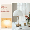 Lampe de chevet créative en forme de champignon pour chambre à coucher