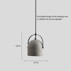 Personalized creative cement chandelier