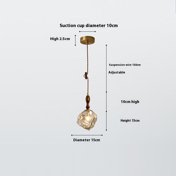 Vintage Ice Chandelier