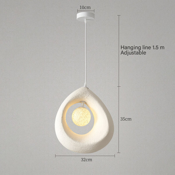 Japanese creative water drop chandelier