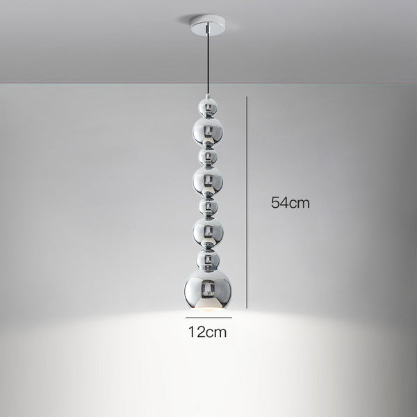 Lustre Bauhaus en forme de gourde