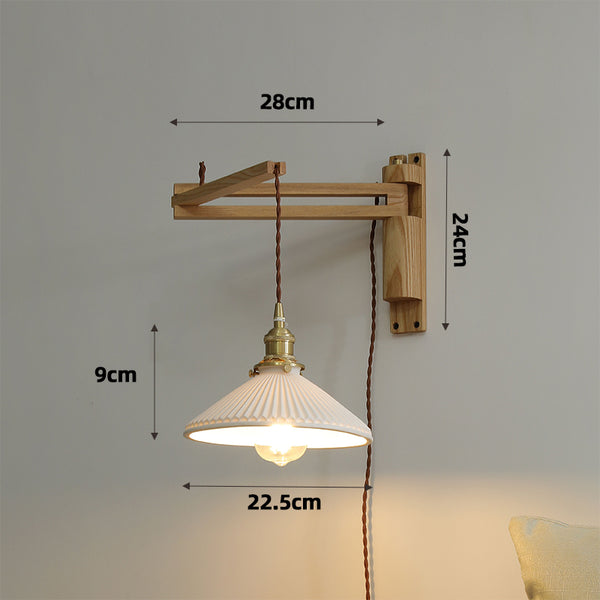 Retro Klappwandlampe