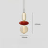 Nordic bedroom bedside glass chandelier