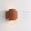 French cream style bedroom bedside corridor wall lamp